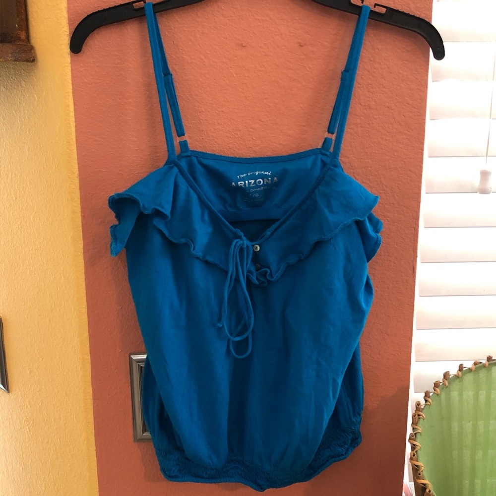 Arizona Jeans - Ruffled Tank Top